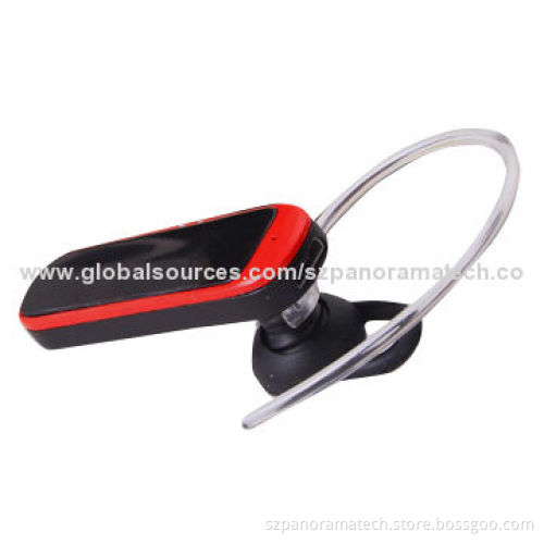 Bluetooth Headset, V3.0 Mono, Red and Black Color, ISSC Chipset, Supports All Phones